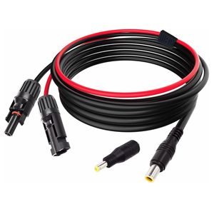 太阳能板连接线 户外电源连接线 MC4转DC7909/DC5521/DC5525